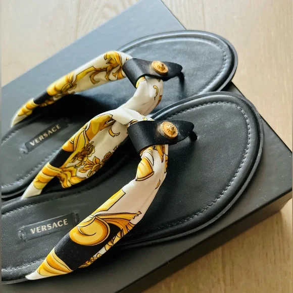 Versace Sandals Tribute Collection Barocco